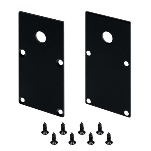 Заглушка Arlight Line-S-3667 Black с отверстием 042915, купить в Минске по самой низкой цене