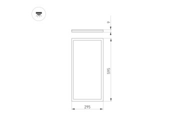 Светодиодная панель Arlight DL-INTENSO-S300x600-28W Day4000 (WH, 120 deg, CRI90, 230V) 043553