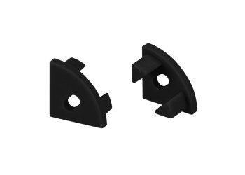 Заглушка Arlight SL-Kant-H11 Black c отверстием 044090