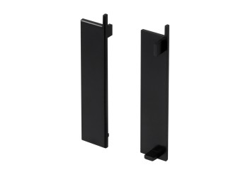 Заглушка Arlight Plintus-H58-F Black 046160