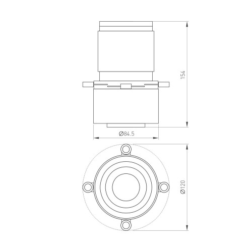 Насадка кадрирующая Arlight LGD-Croplens-R85 046747, купить в Минске по самой низкой цене