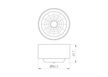 Рефлектор Arlight LGD-Reflector-Ring-R85 046769