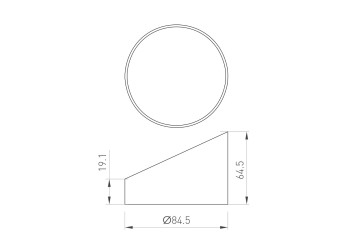 Бленда Arlight LGD-Hood-R85 046770