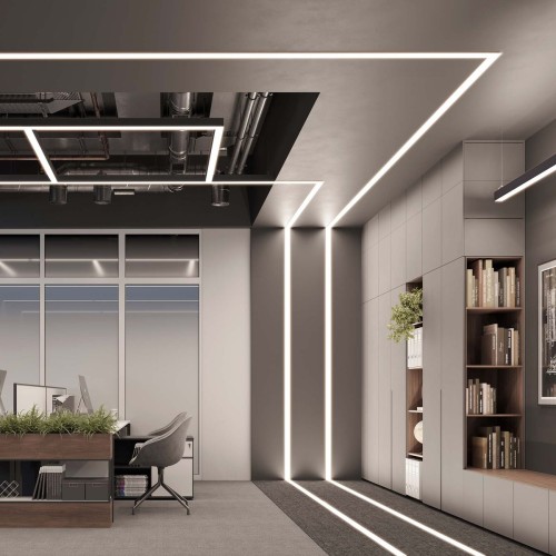 Профиль Arlight Line-6070-3000 Anod Black 047506, купить в Минске по самой низкой цене