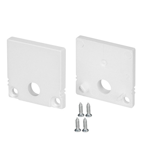 Заглушка Arlight SL-Slim20-H20 White с отверстием 047634, купить в Минске по самой низкой цене