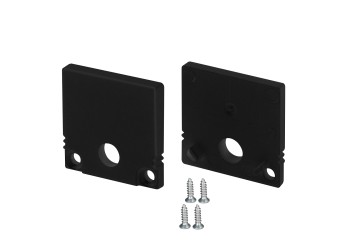 Заглушка Arlight SL-Slim20-H20 Black с отверстием 047637