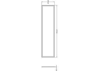 Потолочный светодиодный светильник Deko-Light Panel RGBNW 100076