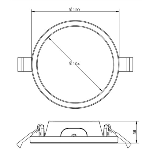 Встраиваемый светодиодный светильник Deko-Light Alya 565320, купить в Минске по самой низкой цене