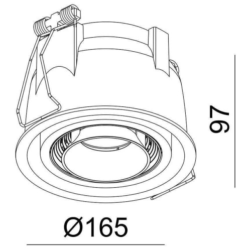 Встраиваемый светодиодный спот Deko-Light Uni II Max 565351, купить в Минске по самой низкой цене