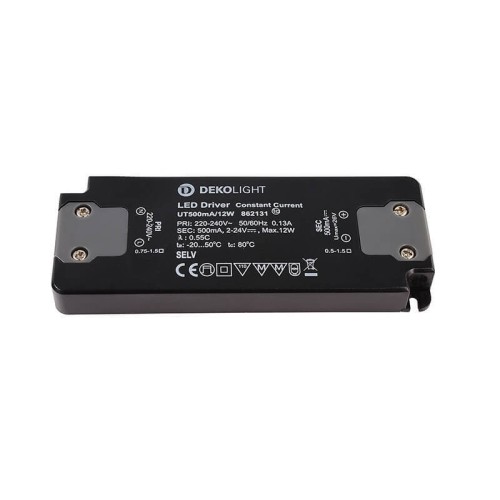 Драйвер Deko-Light Flat Power Supply 2-24V 12W IP20 0,5A 862131, купить в Минске по самой низкой цене