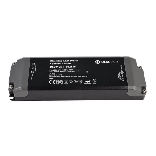 Драйвер Deko-Light D50040NT40-80V 40W IP20 0,5A 862136, купить в Минске по самой низкой цене