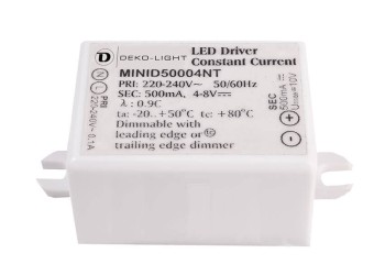 Драйвер Deko-Light MiniD50004NT 4-8V 4W IP65 0,5A 872014