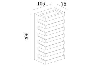 Плафон Deko-Light Leuchte Grumium eckig III 930374