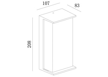Плафон Deko-Light Leuchte Grumium eckig V 930376