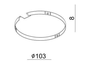 Заглушка Deko-Light Uni II Max 930395