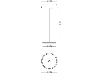 Основа для настольной лампы Deko-Light Miram 930614