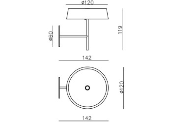 Основа для бра Deko-Light Miram 930618