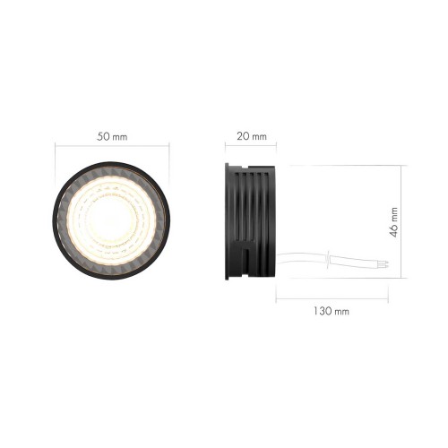 Светодиодный модуль Denkirs DK3000-7W-BK, купить в Минске по самой низкой цене