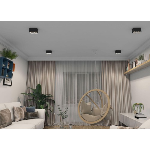 Накладной светильник Denkirs DK3085-BW+BK, купить в Минске по самой низкой цене