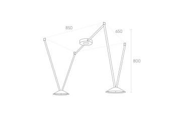 Трековая ременная система Denkirs Belty Set DK55SET03-02-LG