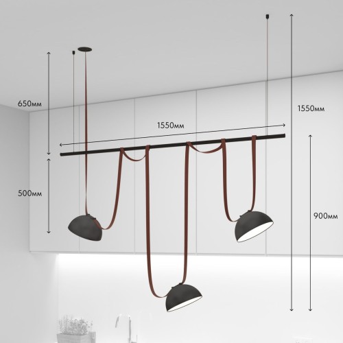 Трековая ременная система Denkirs Belty Set DK55SET05-01-BR, купить в Минске по самой низкой цене