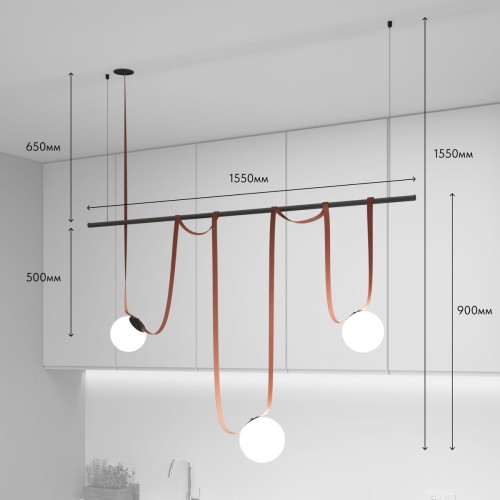 Трековая ременная система Denkirs Belty Set DK55SET07-01-BR, купить в Минске по самой низкой цене