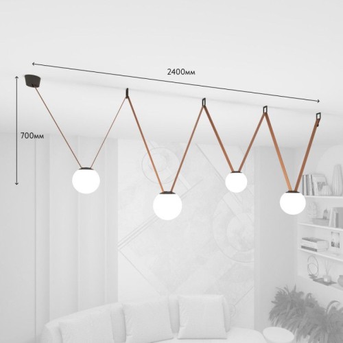 Трековая ременная система Denkirs Belty Set DK55SET20-01-BR, купить в Минске по самой низкой цене