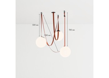 Трековая ременная система Denkirs Belty Set DK55SET22-01-BR