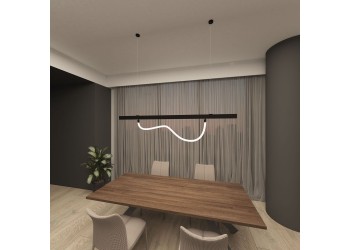 Фиксатор трекового светильника Denkirs Smart Ray DK8064-BK