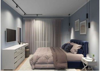 Шинопровод Denkirs Solid Base TR1001-BK/1