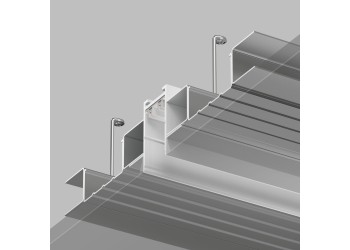 Шинопровод встраиваемый однофазный Denkirs Smart Hide TR2012-WH