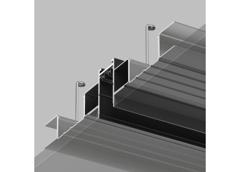 Шинопровод встраиваемый однофазный Denkirs Smart Hide TR2013-BK