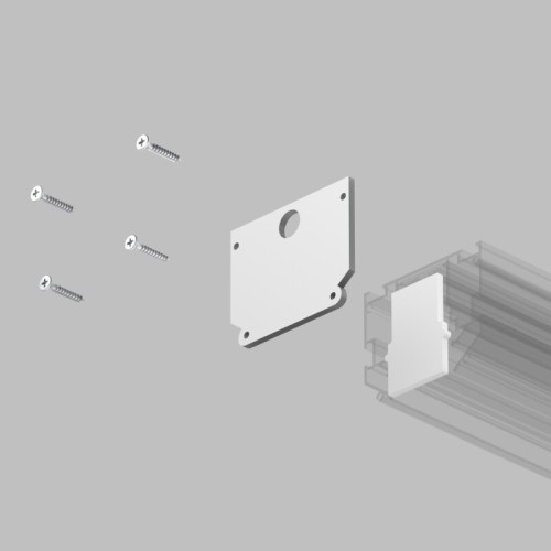 Заглушка DENKIRS SMART ONE TR2025-WH, купить в Минске по самой низкой цене