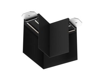 Угловой соединитель для шинопровода Denkirs TR2102-BK