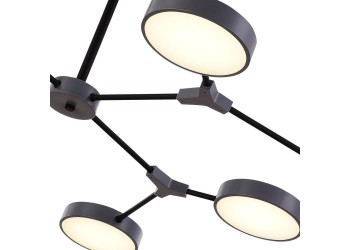 Потолочная светодиодная люстра Evoluce Monta SLE6003-702-08