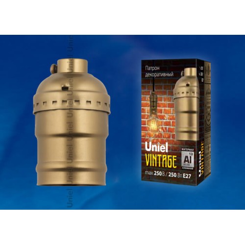 Патрон Uniel DLC-V-H01/E27 BRONZE UL-00000531, купить в Минске по самой низкой цене