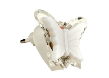 Настенный светодиодный светильник Uniel Детская серия DTL-308-Бабочка/RGB/3LED/0,5W 10318