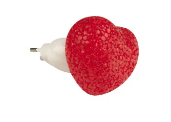 Настенный светодиодный светильник Uniel DTL-309-Сердечко/Red/1LED/0,1W 10325