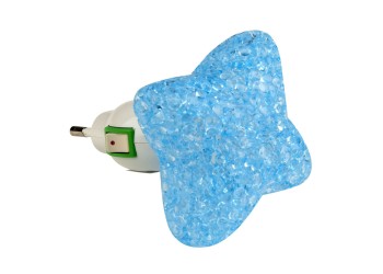 Настенный светодиодный светильник Uniel DTL-309-Звездочка/Blue/1LED/0,1W 10334