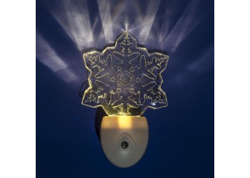 Светильник-ночник Uniel DTL-315 Цветок/White/Sensor UL-00007052