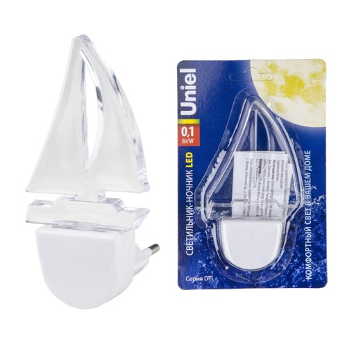 Светильник-ночник Uniel DTL-315 Кораблик/White UL-00007051, купить в Минске по самой низкой цене