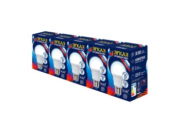 Набор светодиодных ламп Uniel E27 10W 4000K матовая LED-A60 10W/NW/E27/FR PLP01WH UL-00008086