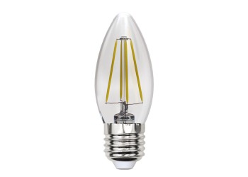 Лампа светодиодная филаментная Uniel E27 13W 3000K прозрачная LED-C35-13W/3000K/E27/CL PLS02WH UL-00005901