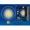 Лампа светодиодная филаментная Uniel E27 8W 2250K прозрачная LED-G125-8W/GOLDEN/E27 GLV21GO UL-00002358, купить в Минске по самой низкой цене