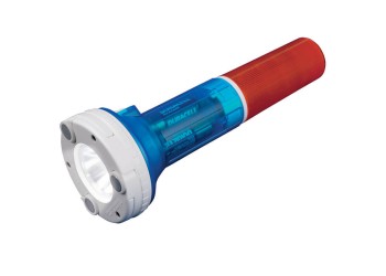 Автомобильный светодиодный фонарь Uniel от батареек 220х81,5 80 лм P-AT031-BB Amber-Blue 05143