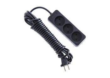 Удлинитель Uniel 3гн х 7м б/з Standard S-CD3-7 Black UL-00003606