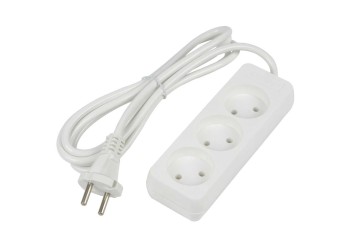 Удлинитель Uniel Ultra 3гн х 1,5м б/з S-CU3-1,5 White UL-00009979