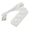 Удлинитель Uniel Ultra 3гн х 2м б/з S-CU3-2 White UL-00009981, купить в Минске по самой низкой цене