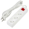 Удлинитель Uniel Ultra 3гн х 2м б/з S-CU3-2B White UL-00009994, купить в Минске по самой низкой цене
