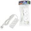 Удлинитель Uniel Ultra 3гн х 3м б/з S-CU3-3 White UL-00009982, купить в Минске по самой низкой цене